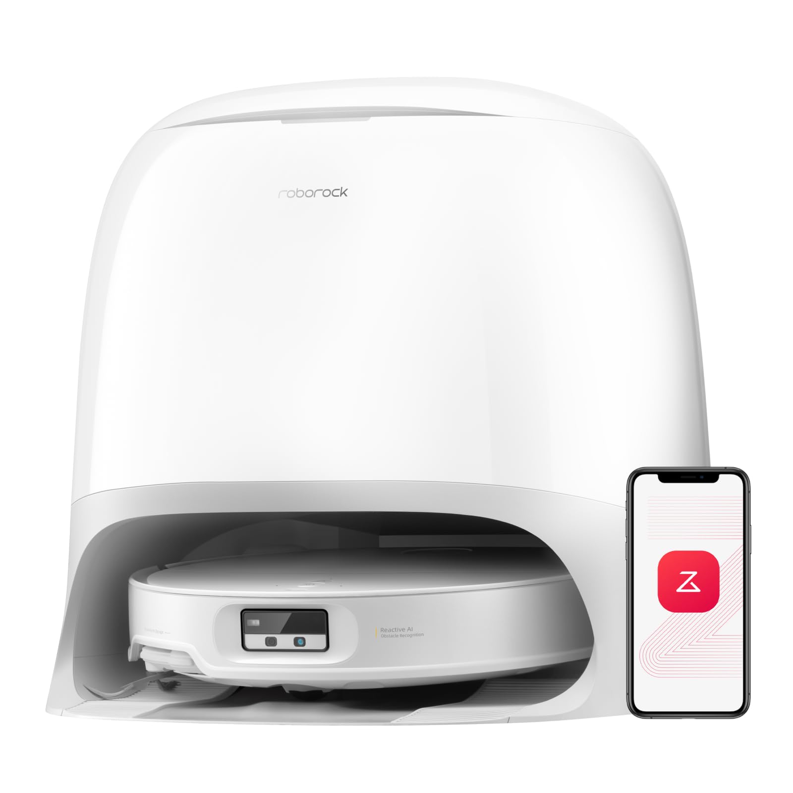Roborock Qrevo CurvX – Ultra Slim Robot Vacuum & Mop, 22,000Pa & AI Navigation