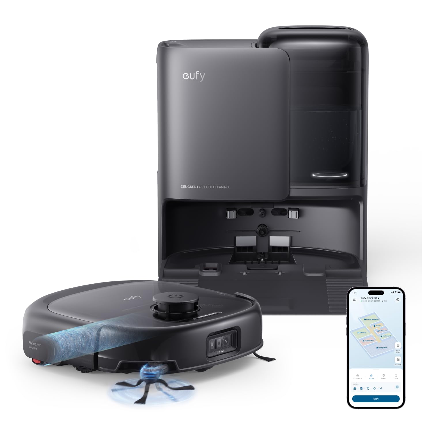 Eufy E25 Robot Vacuum & Mop (AI Navigation)