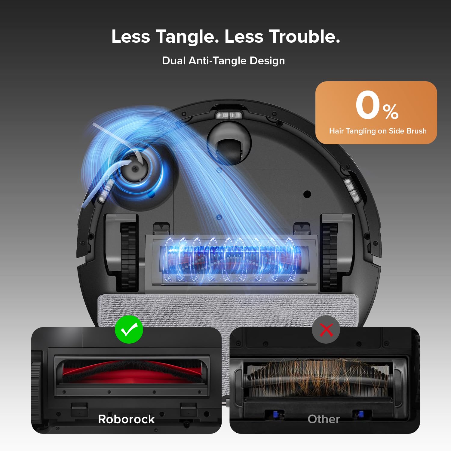 Roborock Q10 S5+ Robot Vacuum & Mop – 10,000Pa, Self-Emptying & Smart Navigation