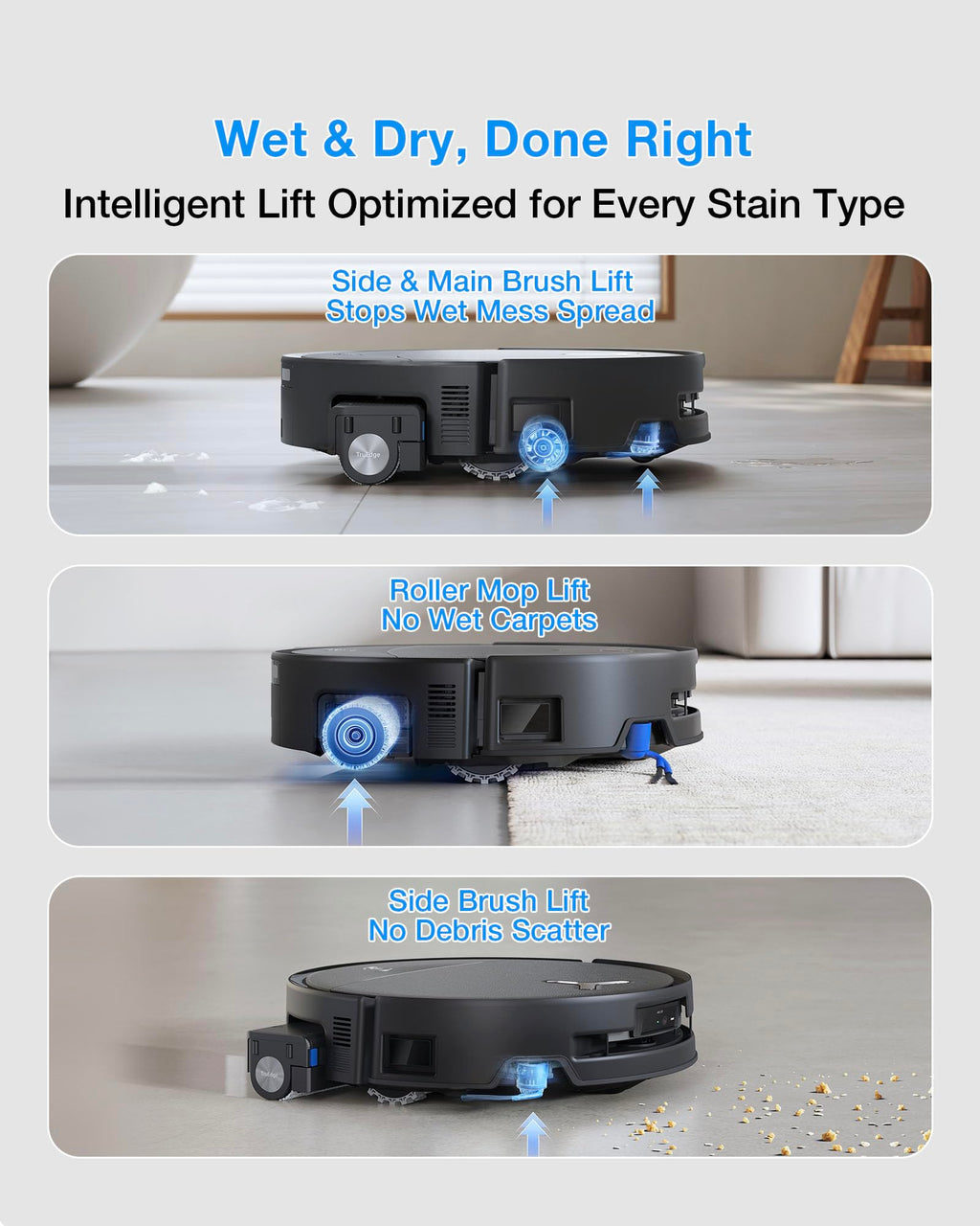 ECOVACS DEEBOT T80S Omni – 24,800Pa Robot Vacuum & Mop with AI Navigation & Self-Cleaning