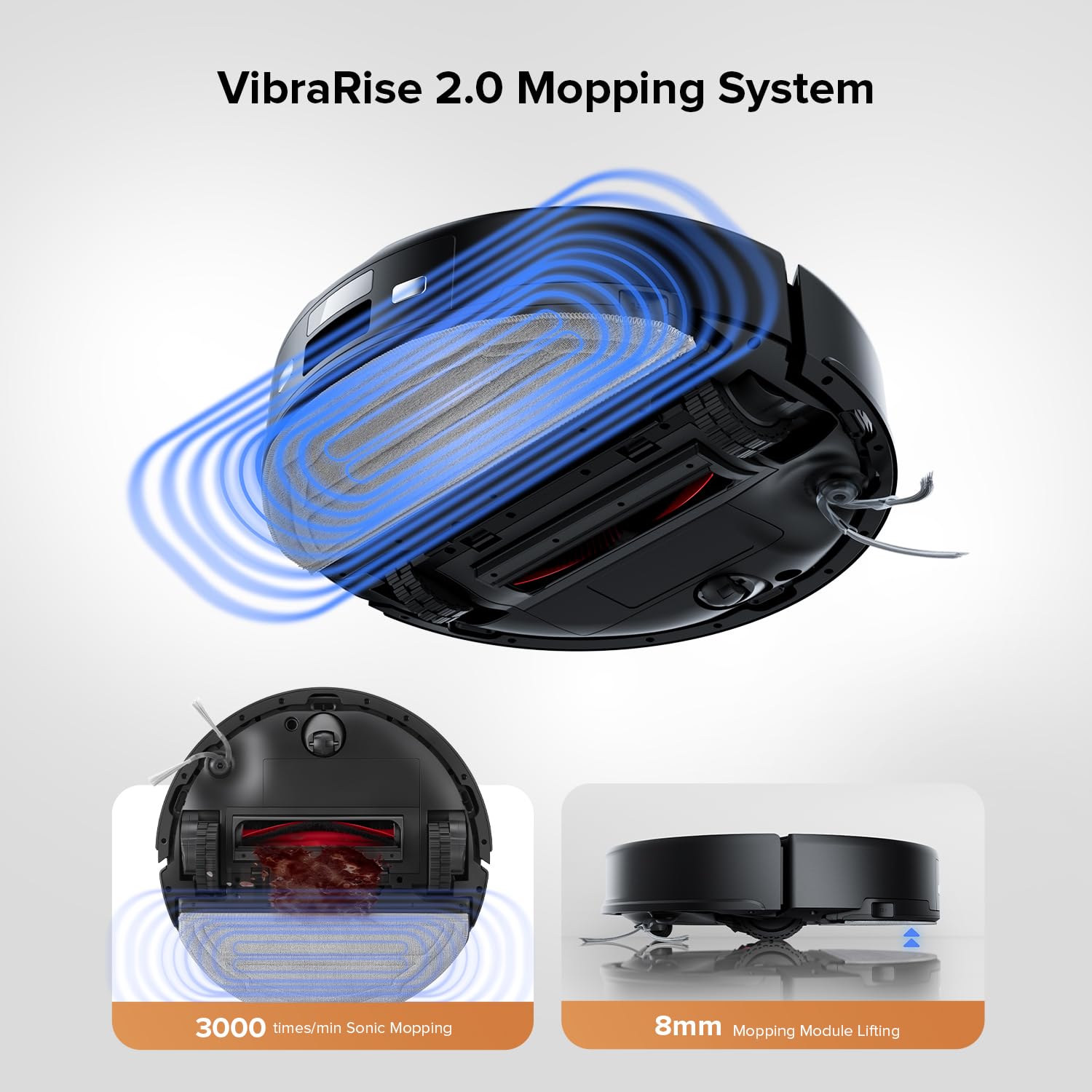 Roborock Q10 S5+ Robot Vacuum & Mop – 10,000Pa, Self-Emptying & Smart Navigation