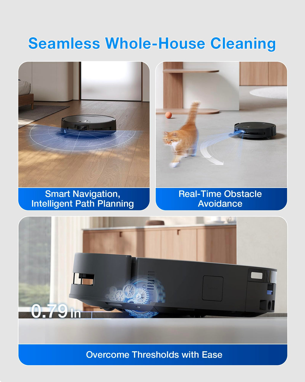 ECOVACS DEEBOT T80S Omni – 24,800Pa Robot Vacuum & Mop with AI Navigation & Self-Cleaning