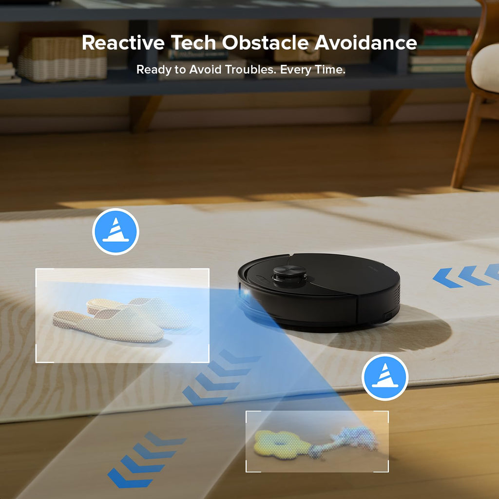 Roborock Q10 S5+ Robot Vacuum & Mop – 10,000Pa, Self-Emptying & Smart Navigation