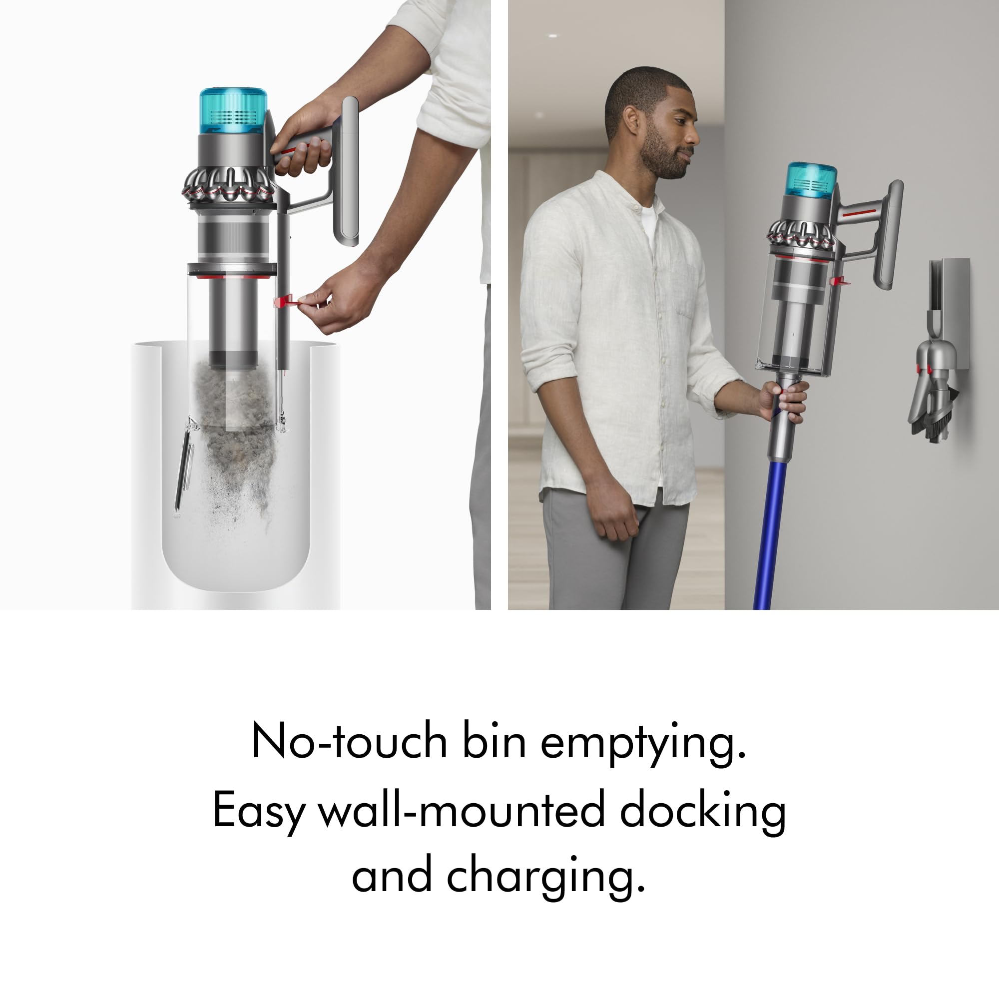 Dyson Gen5outsize Cordless Vacuum, 250AW, 3 Power Modes, Up to 140 Minutes,² XL bin, Illumination Reveals dust, HEPA Filtration, All Floor Types