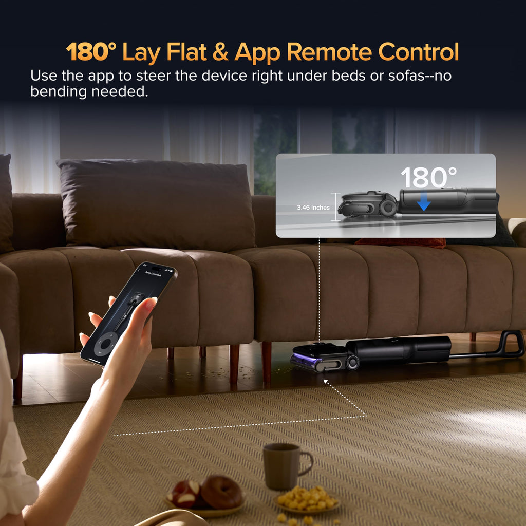 Roborock F25 Ultra Steam Vacuum Mop – Hot Wash, Self-Cleaning & AI Wheels