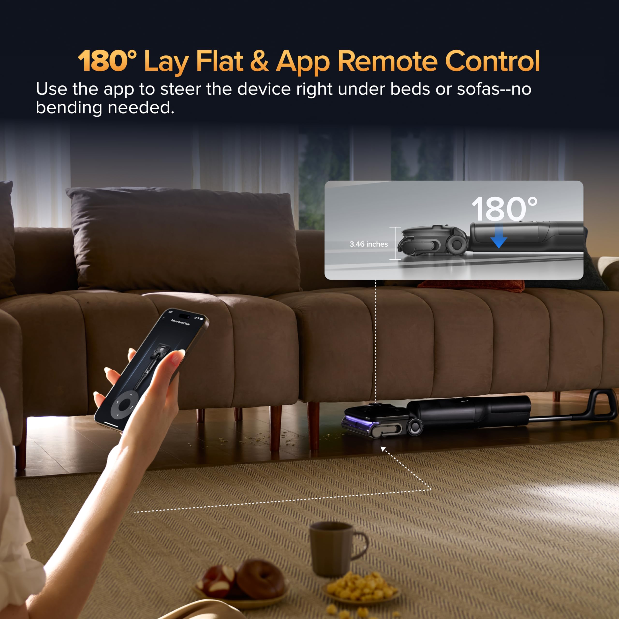 Roborock F25 Ultra Steam Vacuum Mop – Hot Wash, Self-Cleaning & AI Wheels
