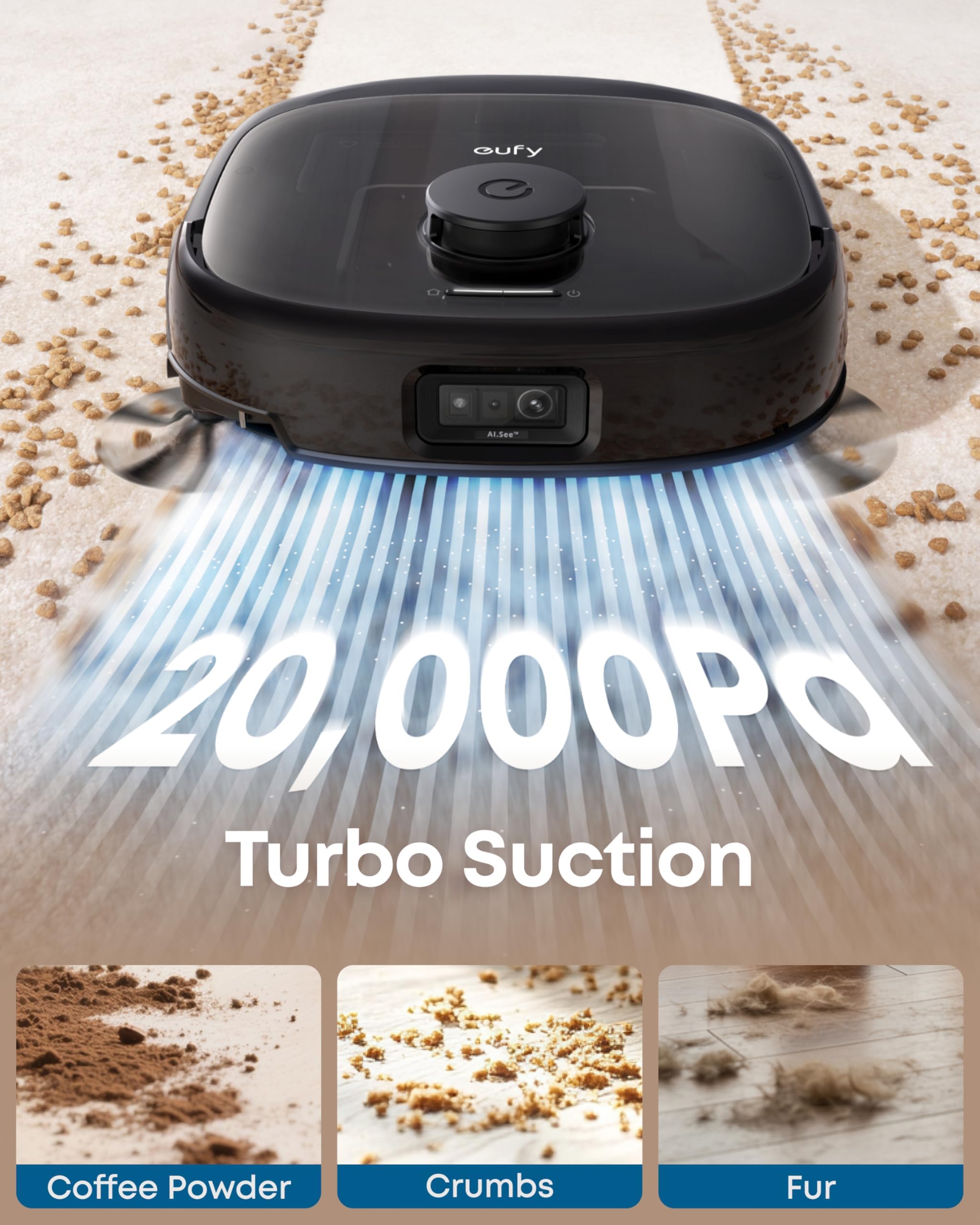Eufy E25 Robot Vacuum & Mop (AI Navigation)