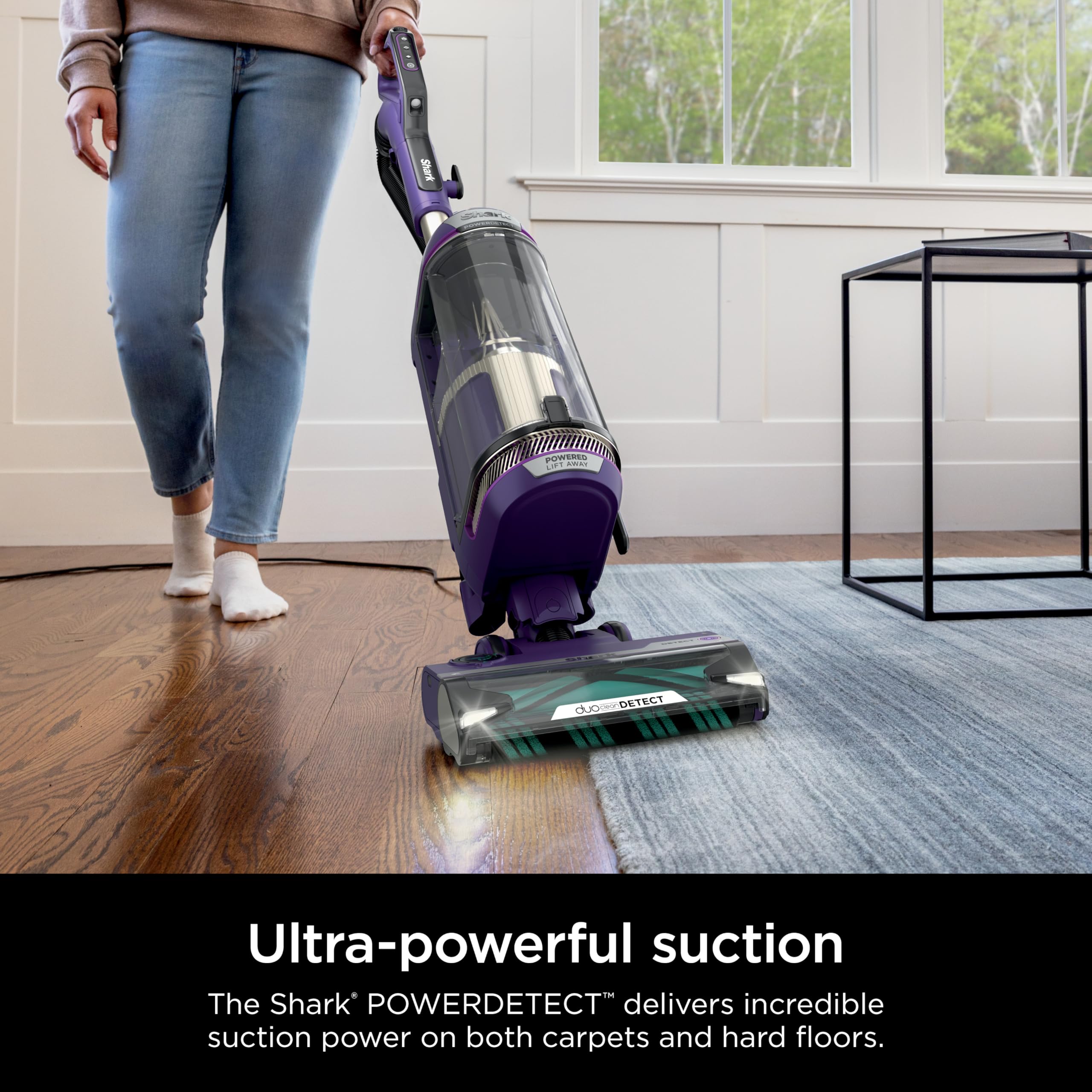 Shark PowerDetect Upright Vacuum – HEPA & Pet Hair Pro