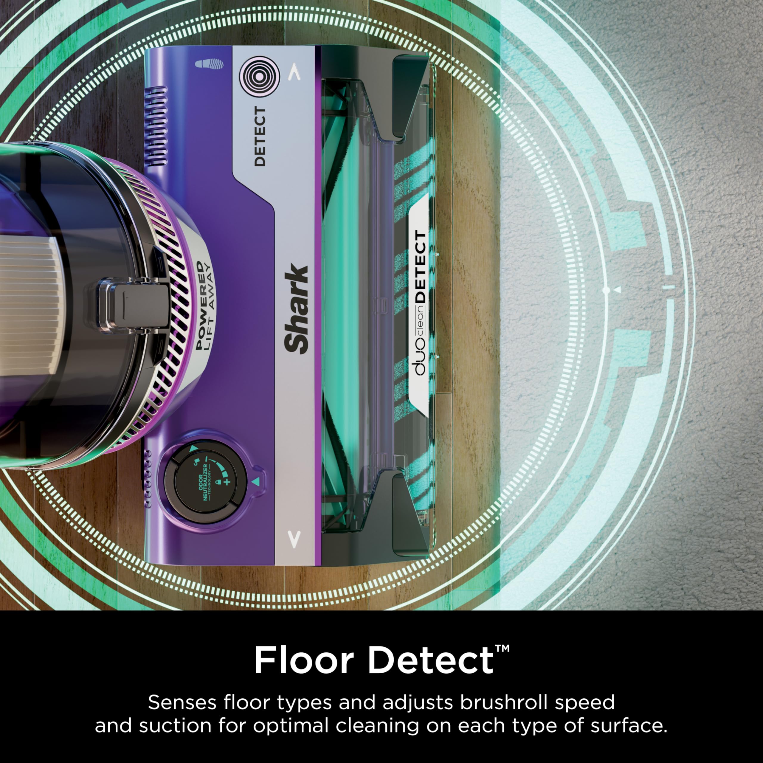 Shark PowerDetect Upright Vacuum – HEPA & Pet Hair Pro